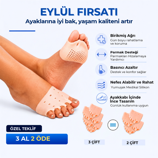 Flexifoot Silikon Ayak Parmak Ayırıcı