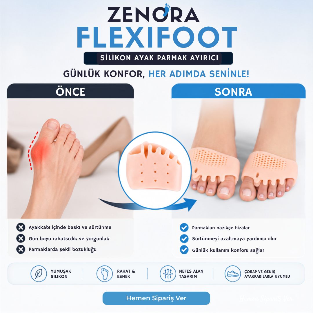 Flexifoot Silikon Ayak Pedi