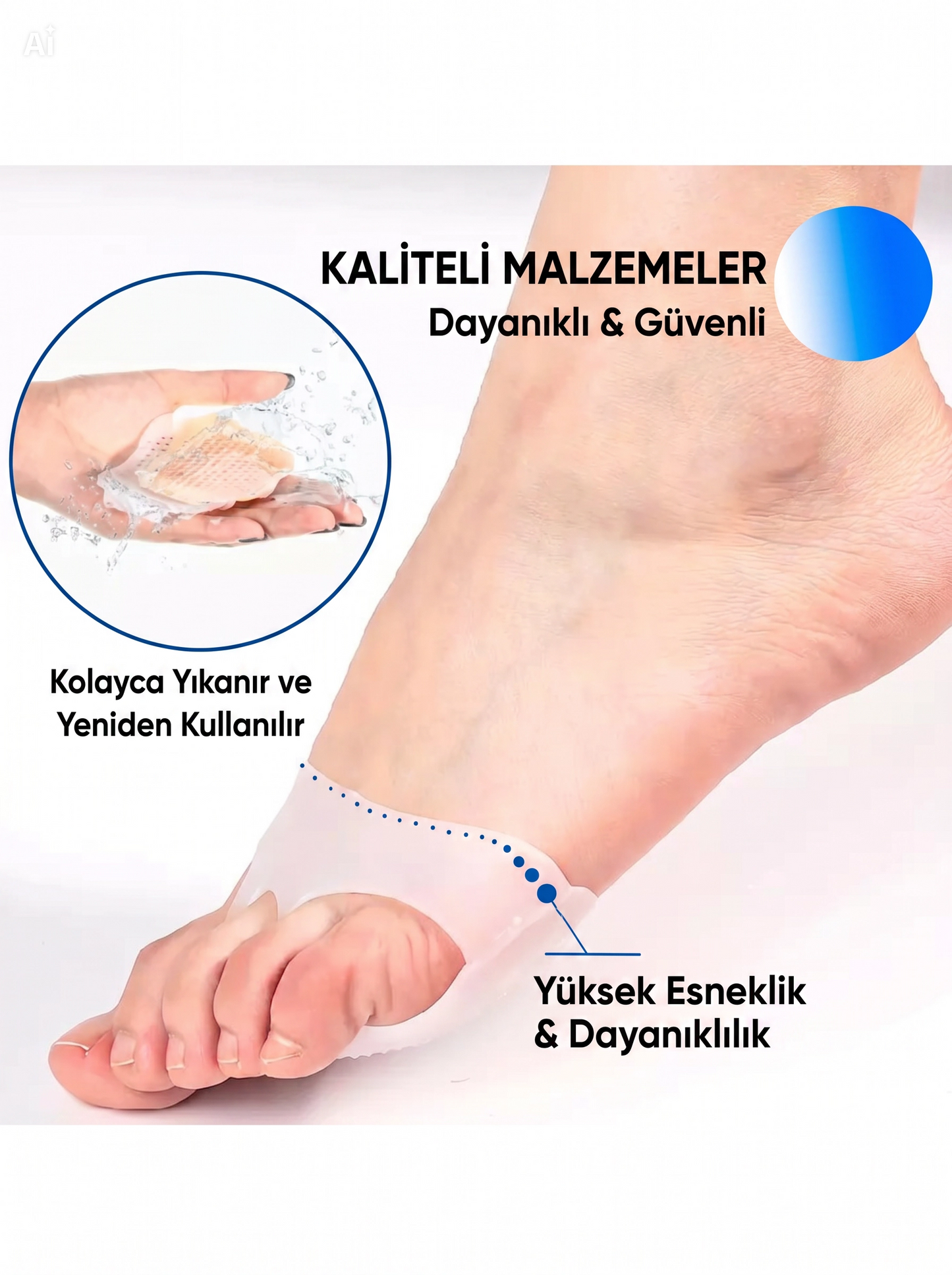 Flexifoot Silikon Ayak Pedi