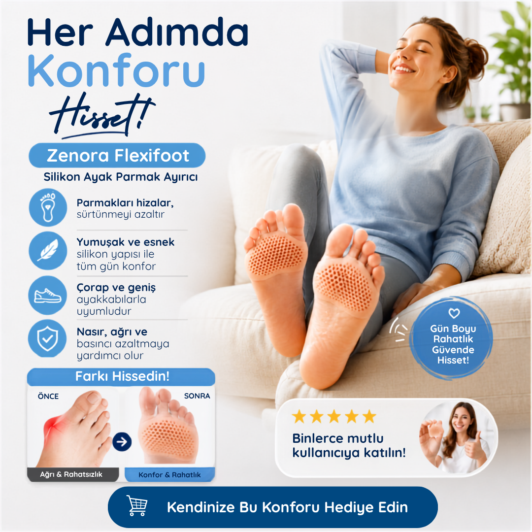 Flexifoot Silikon Ayak Pedi